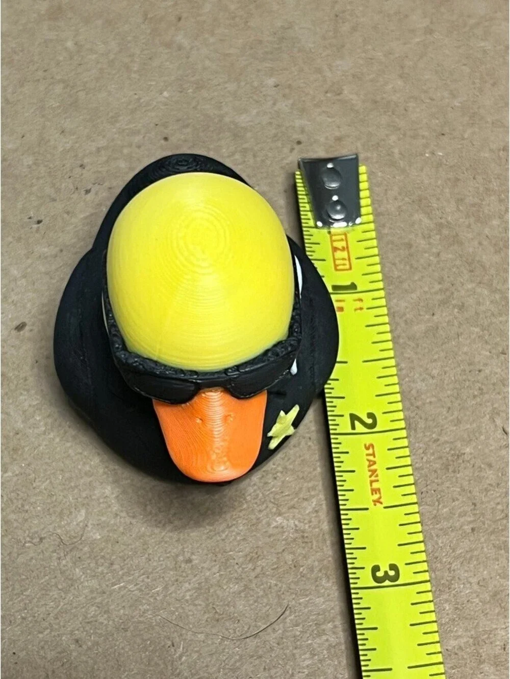 Secret Service Duck - Ready to keep watch over a JEEP or Desk near you!